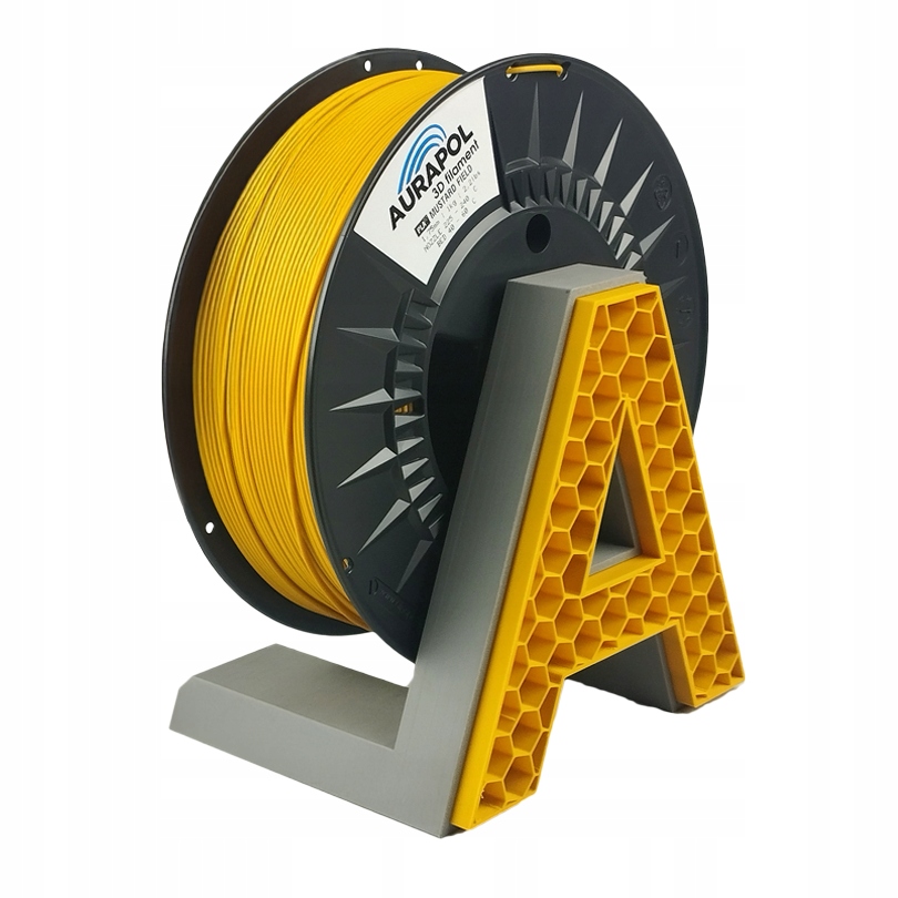 Filament AuraPol Pla Mustard Field Žlutý 1,75 mm 1 kg
