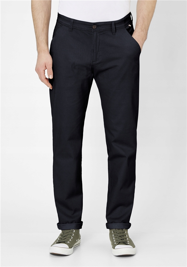 Velké pánské kalhoty Chino modré Redpoint