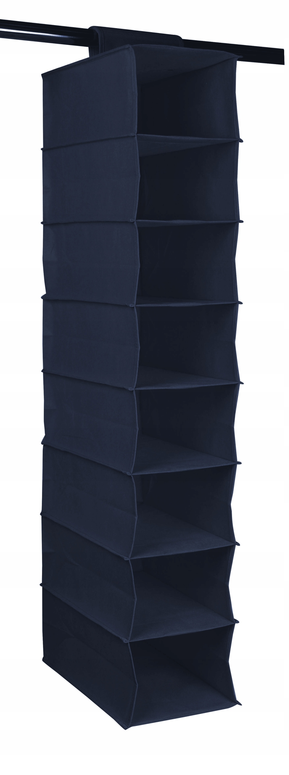 PÓŁKA WISZĄCA ORGANIZER SZAFA TEKSTYLNA 8 PÓŁEK