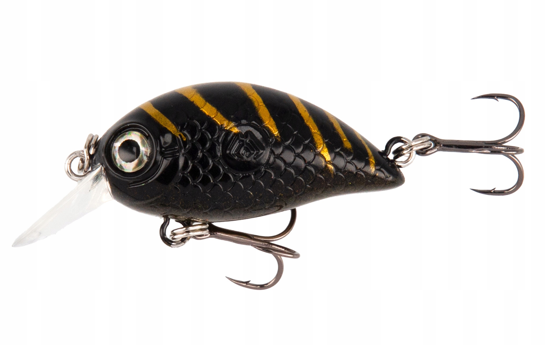 Wobler Shimmy 34mm/3.0g/BLACK Tiger Pływający
