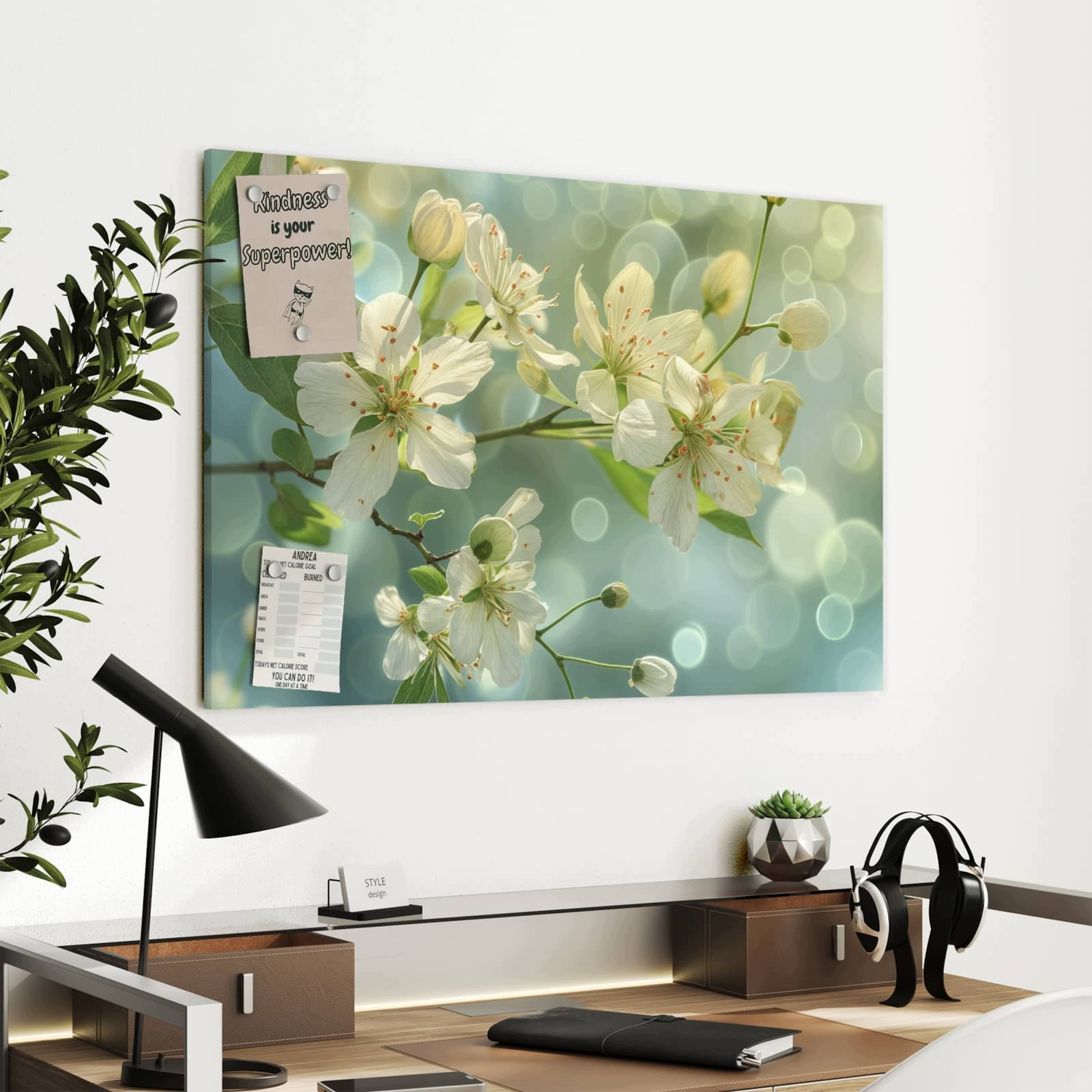 Magnetická tabule Przebudzenie wiosny 90 × 60 cm
