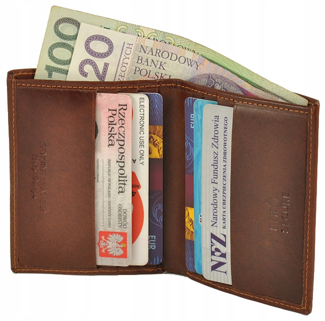 

Premium skórzane Etui na Karty, banknoty -rovicky-
