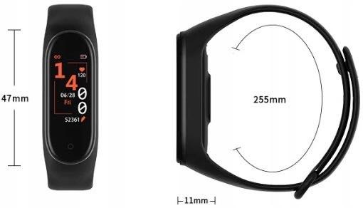 M4 chytré hodinky SPORTOVNÍ hodinky SMARTBAND Kód výrobce M4 smartwatch OPASKA SPORTOWA