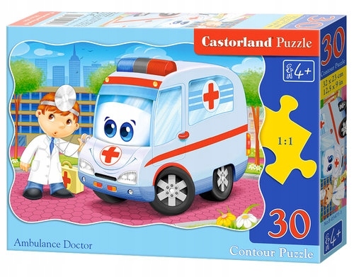 

Puzzle konturowe 30: Ambulance Doctor