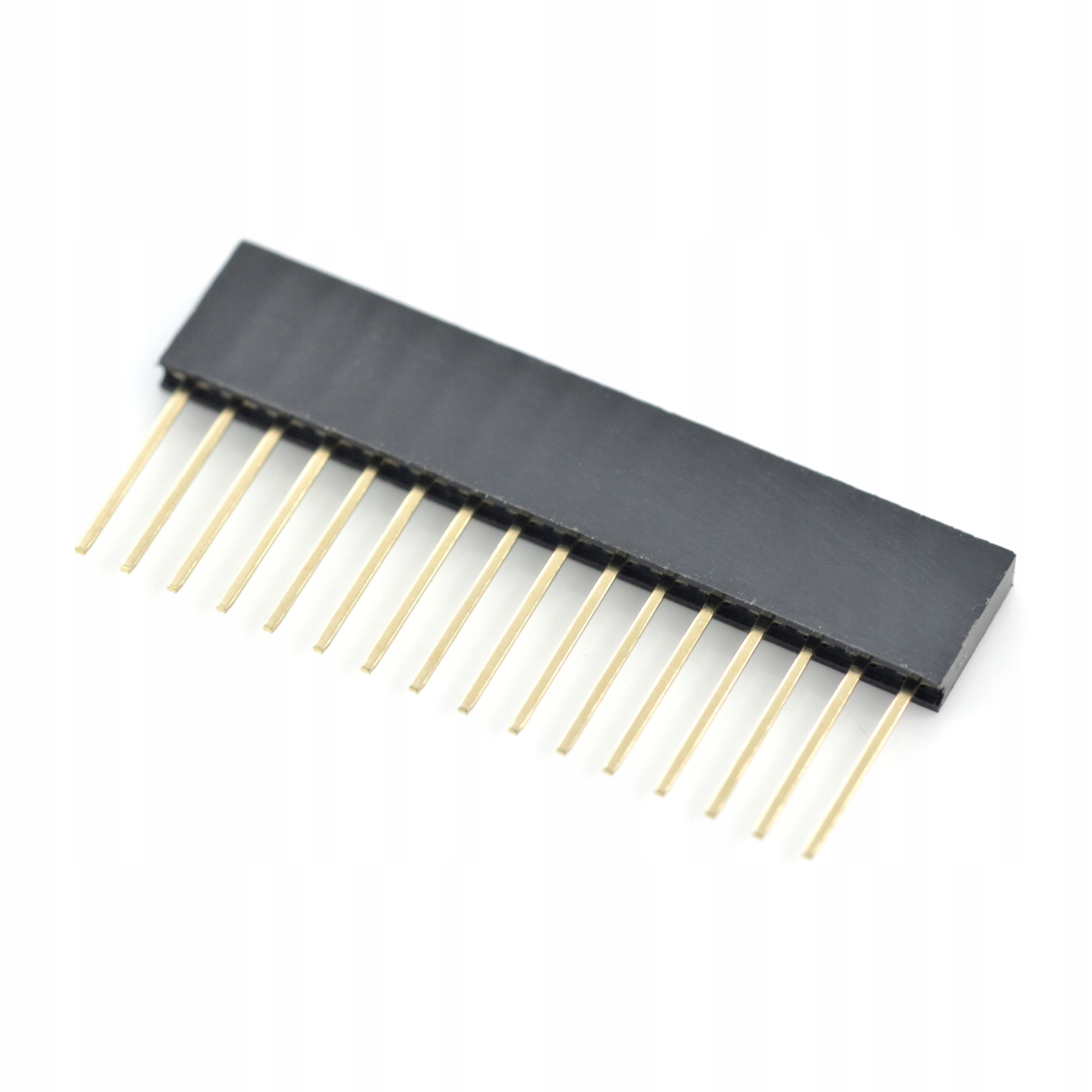 

Gniazdo proste 1x16pin raster 2,54 pionowe długie