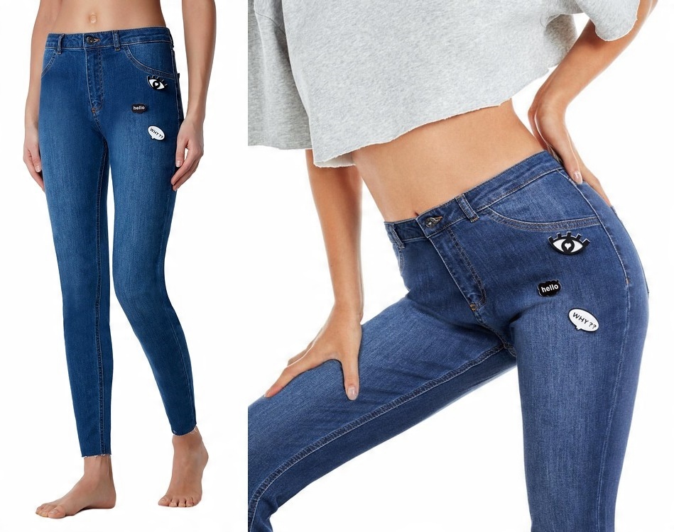 

Calzedonia Spodnie Jeansy Skinny M / 38