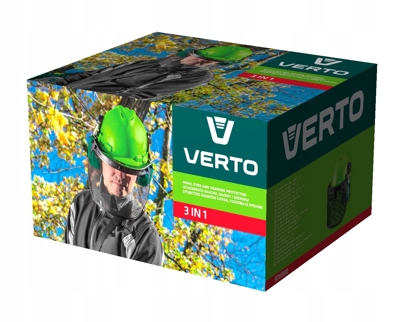 Ochraniacz słuchu, głowy i wzroku 3 w 1 Marka inna