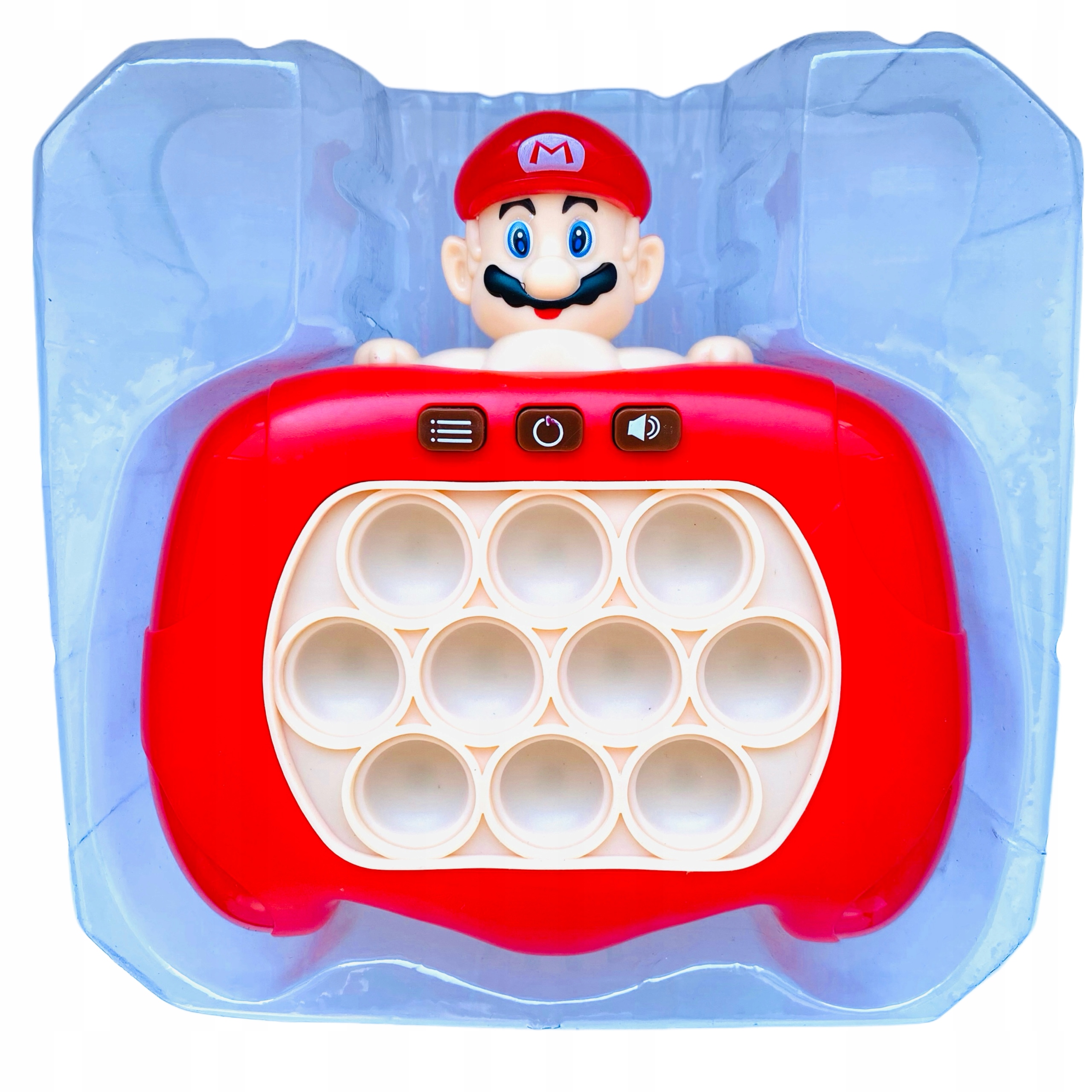 POP IT ANTYSTRESOWA ZRĘCZNOŚCIOWA ELEKTRONICZNA GRA SUPER MARIO NOWOŚĆ Producent bez marki