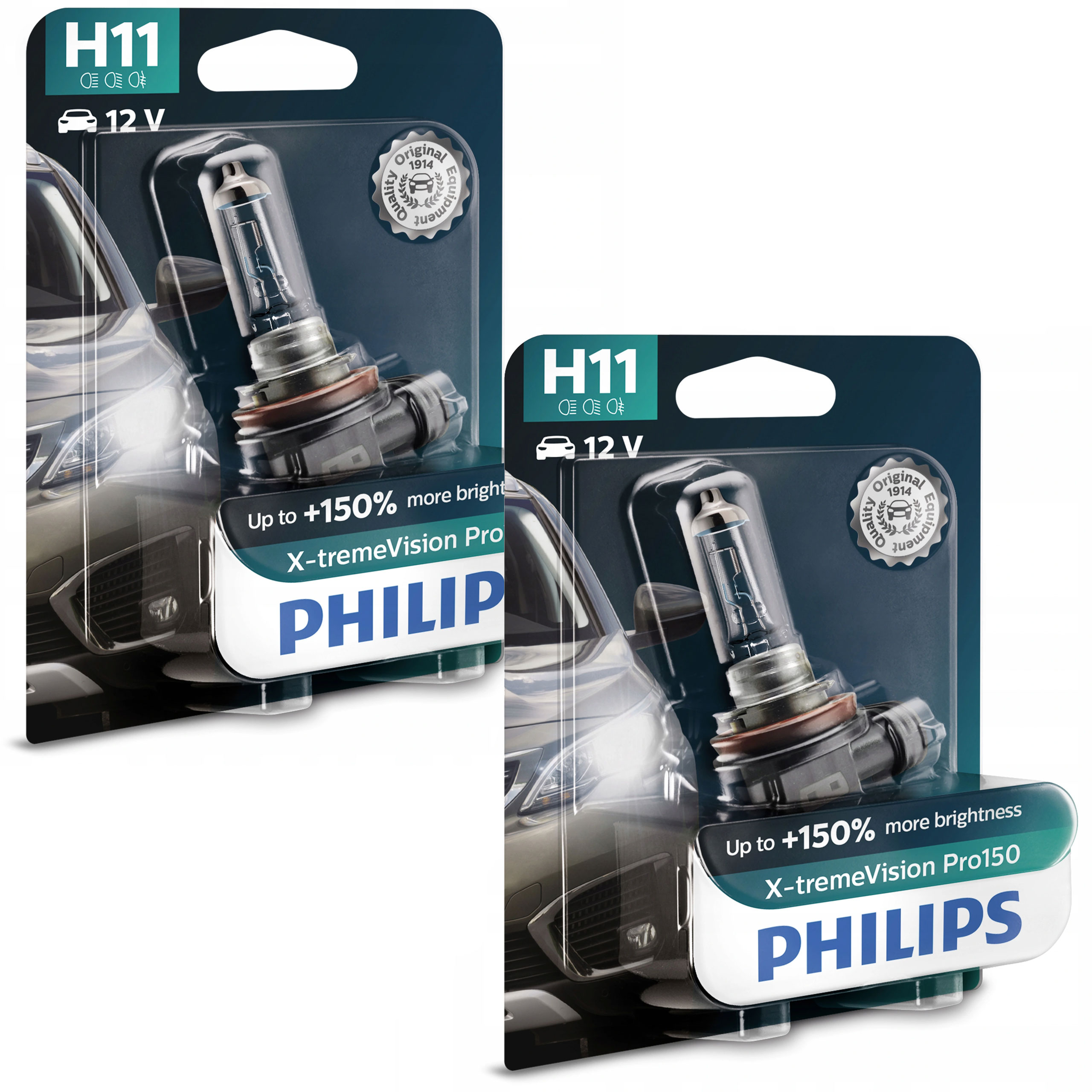 

Philips Żarówki X-Treme Vision Pro150 +150% H11
