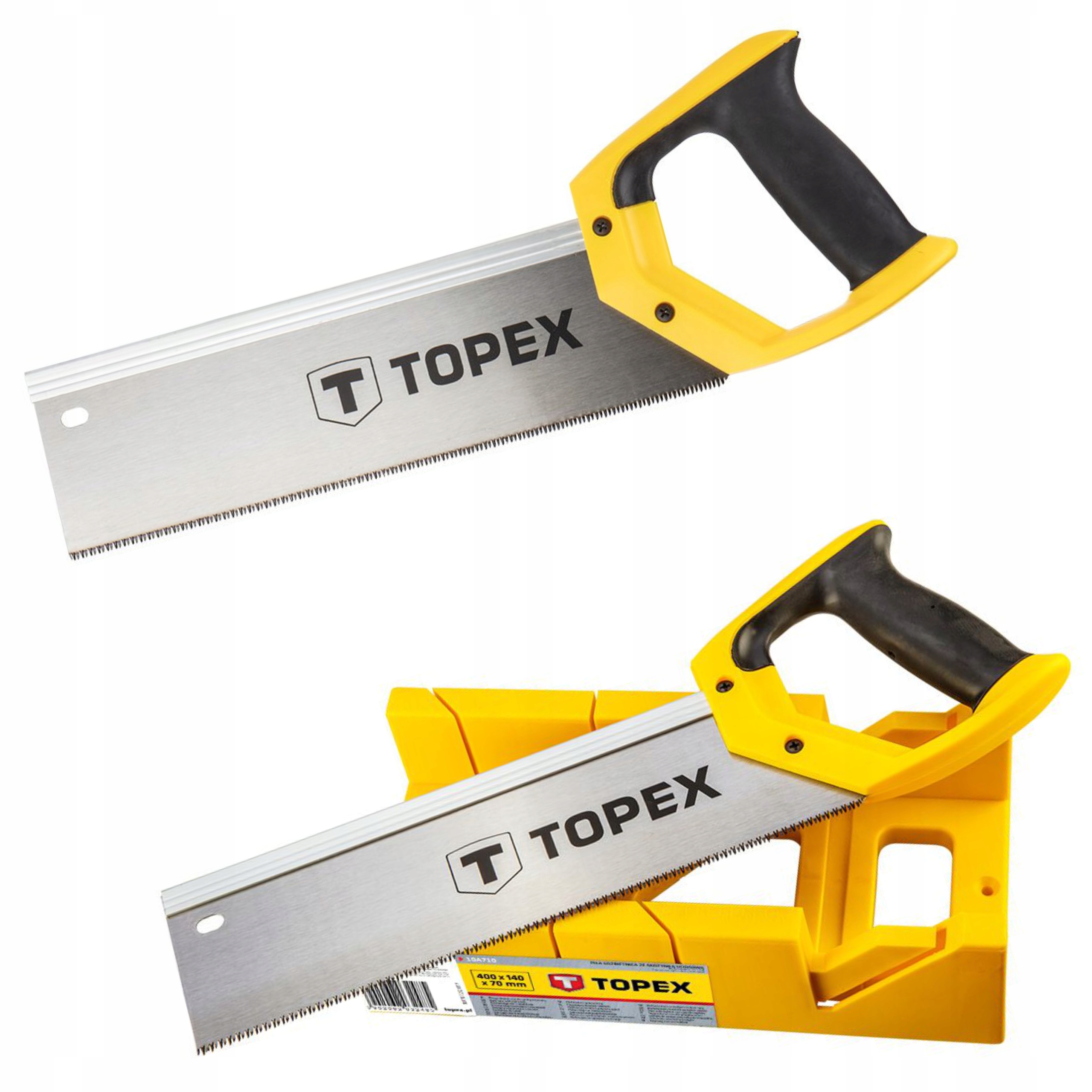 PIŁA GRZBIETNICA ZE SKRZYNKĄ UCIOSOWĄ 10A710 TOPEX