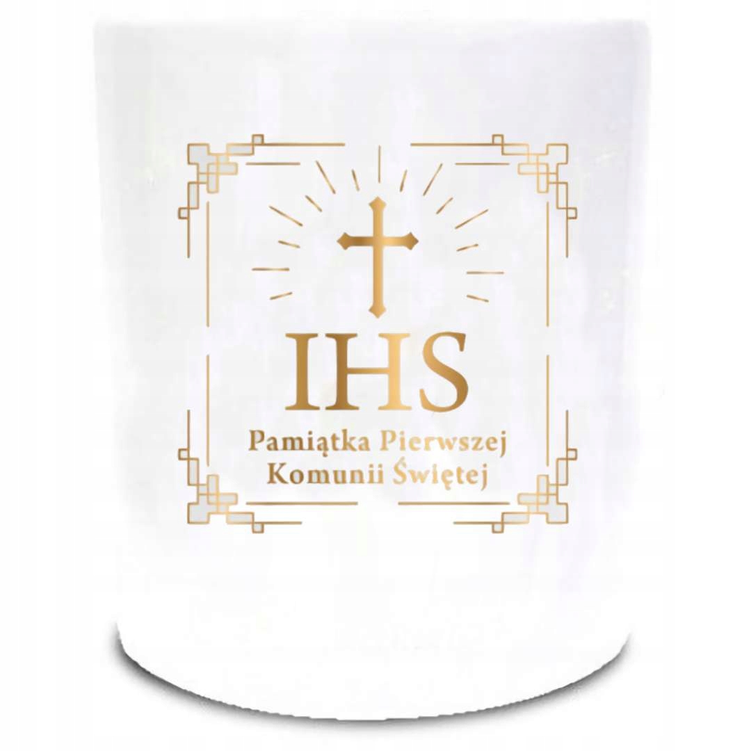 

Skarbonka Pamiątka Komunii Świętej ihs