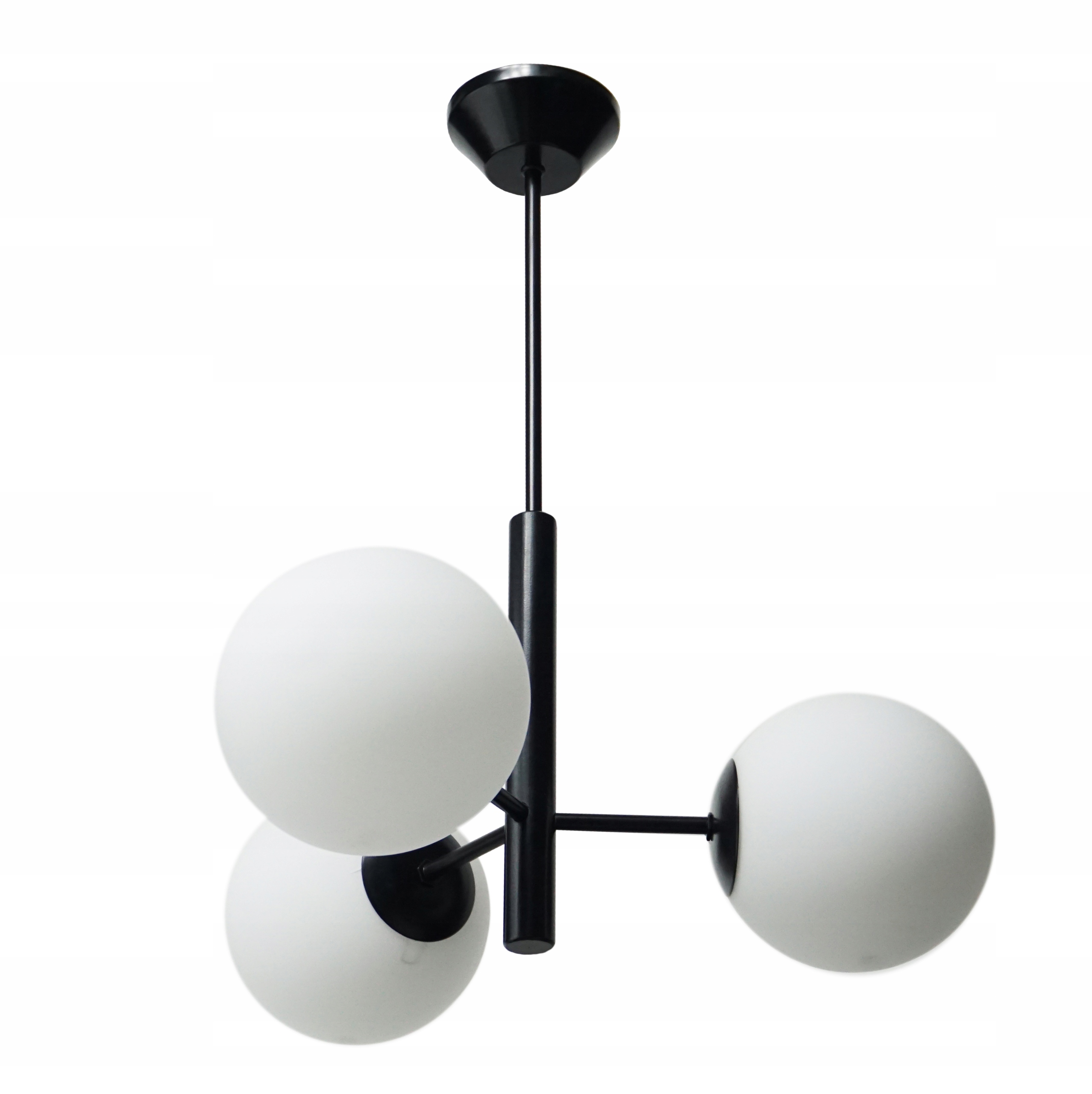 żyrandol Lampa sufitowa TS3-e14-K51-czarny wisząca Led na Hak