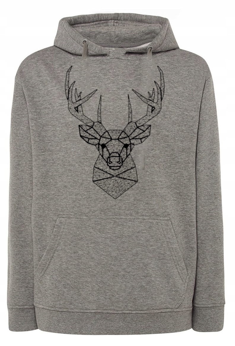 Pánská mikina s potiskem Art Line Jelen r.XS