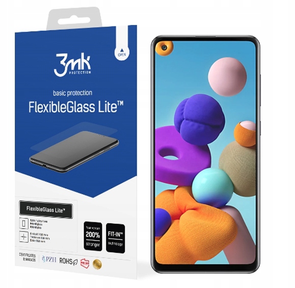 

Szkło FlexibleGlass Lite 3MK do Samsung A21s A217
