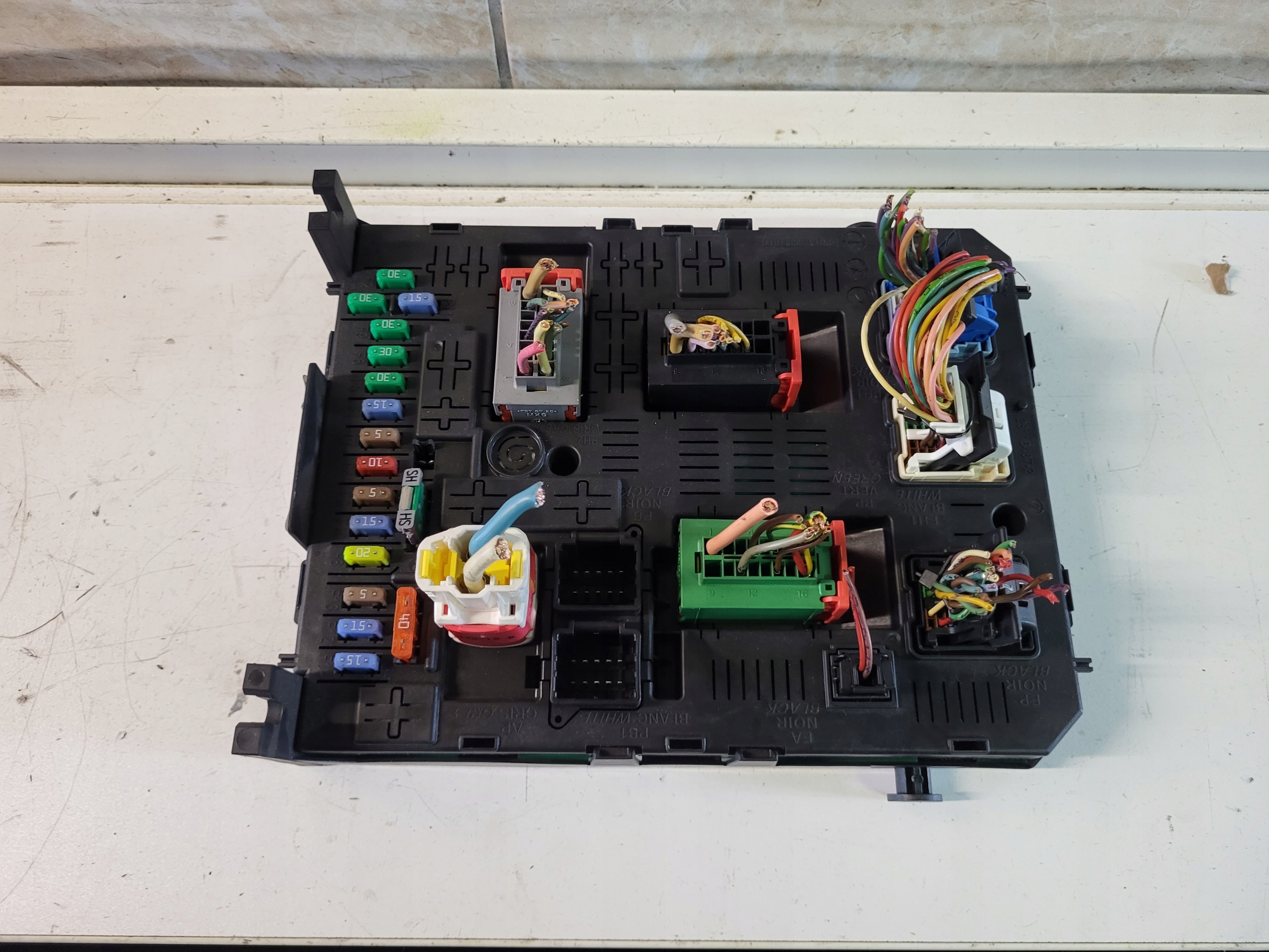 compartment module BSI CITROEN C5 III X7 9666895680