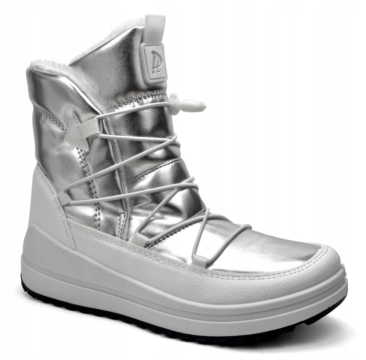 

Buty zimowe śniegowce Paolla AW-2613 Srebrne r. 41