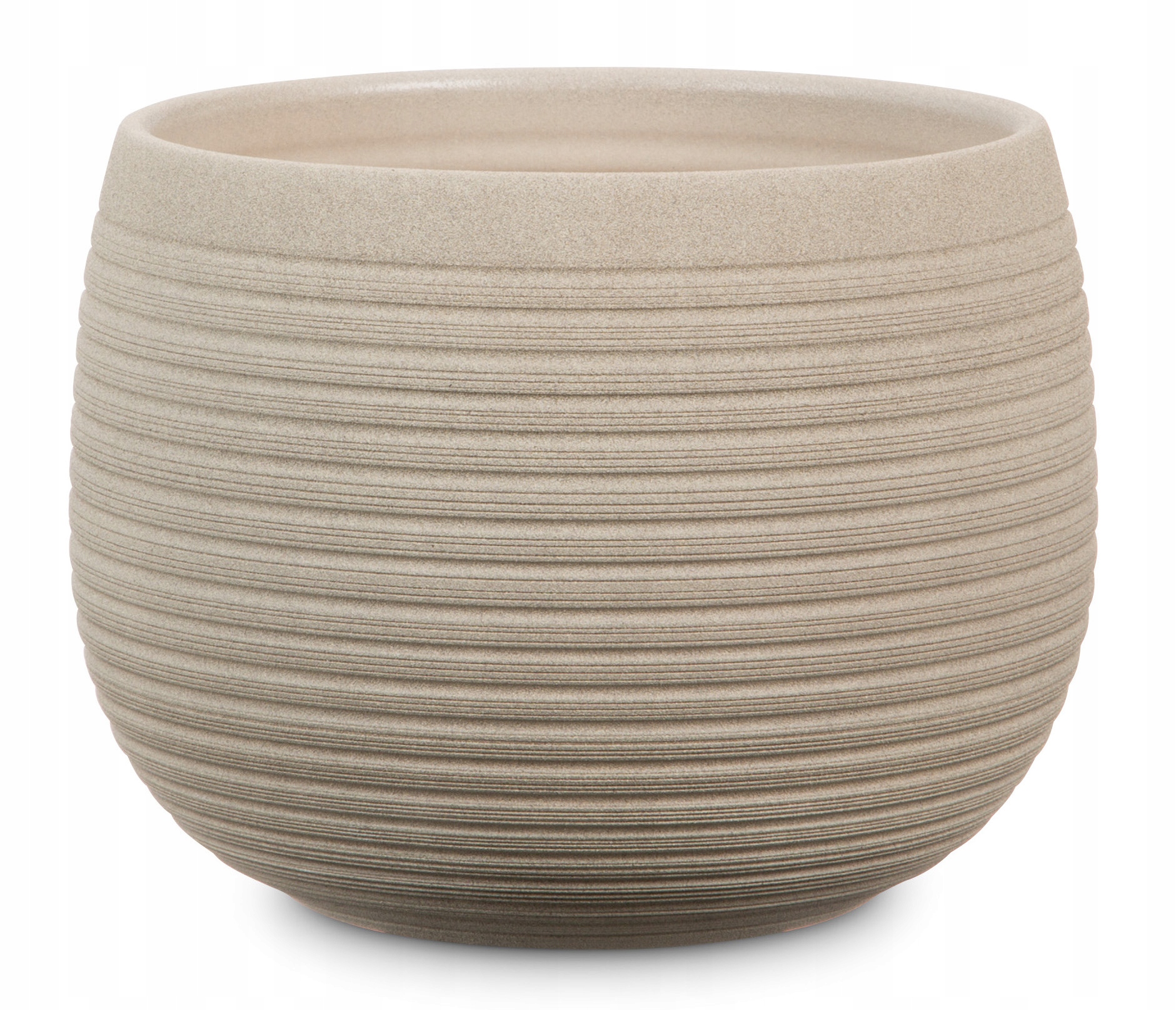 Kamienna osłonka na doniczkę beżowa 23 Scheurich