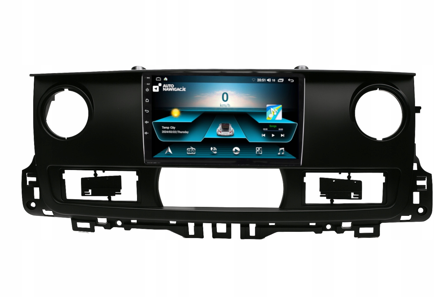 Radio Nawigacja Gps Renault Master 2003-2011 Android