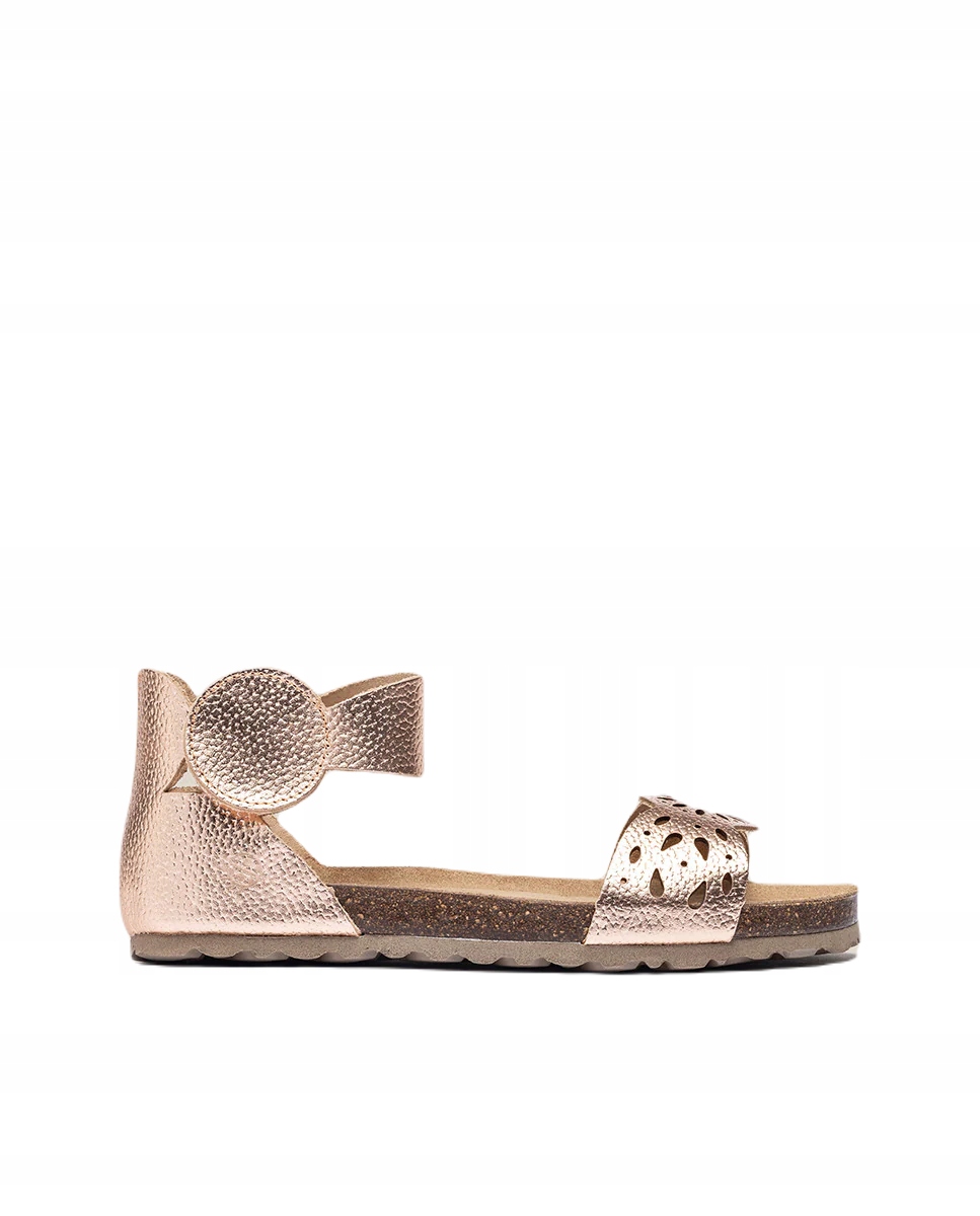 Dámské sandály Yokono VILLA-086 Perla Max Salmon 36, Metalická Růžová