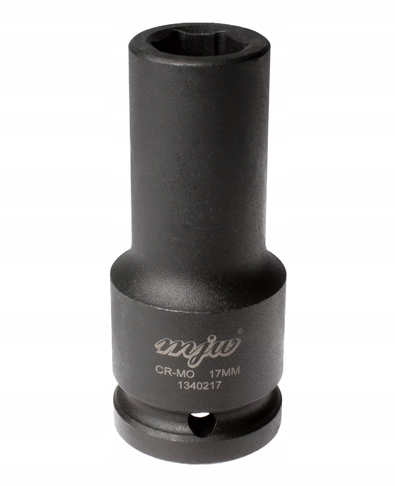 Klucz nasadkowy długi nasadka udarowy udar 3/4 6-kąt 17 stalowy Mjw