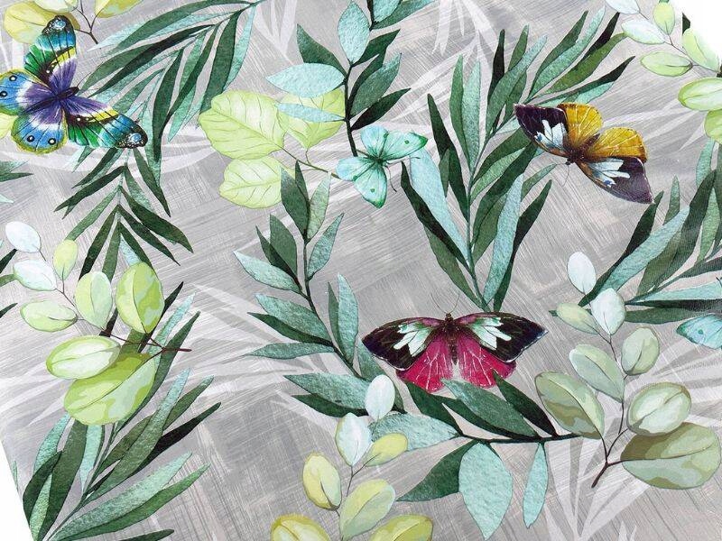 OBRUS CERATA KWIATY MOTYLKI MOTYLEK NA WYBRANY WYMIAR