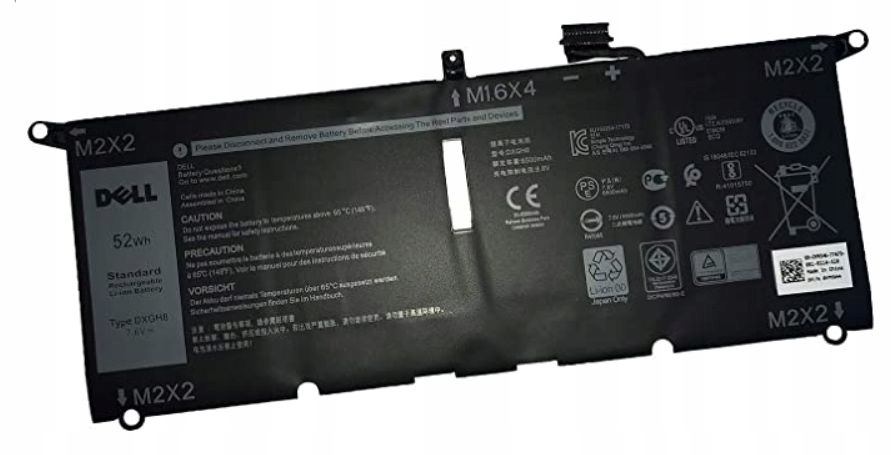 Dell Batéria 52 Wh 4 Cell, DXGH8