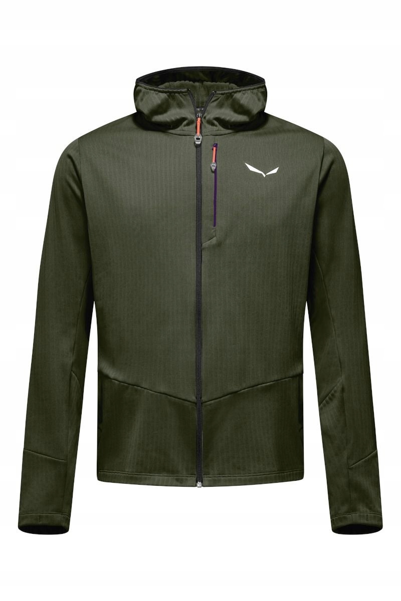 Pánská treková bunda Salewa Pedroc Pl 3 Hd Dark Olive XL (52)