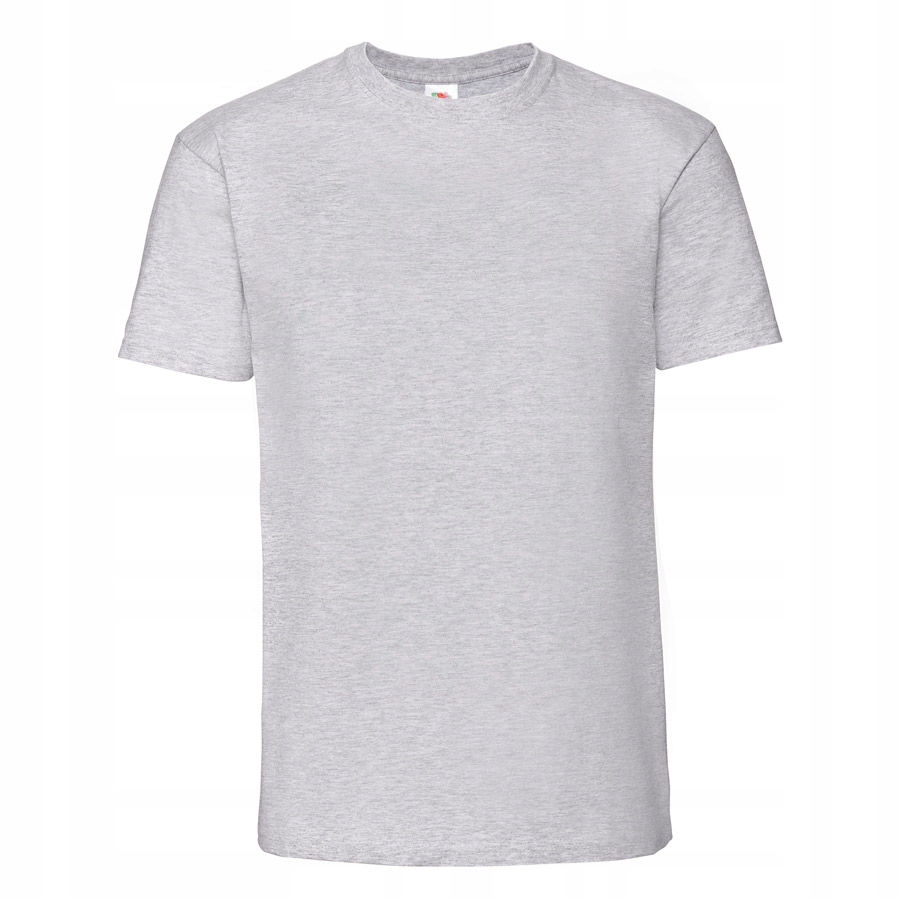 

Koszulka męska T-shirt Ringspun szary melanż XL