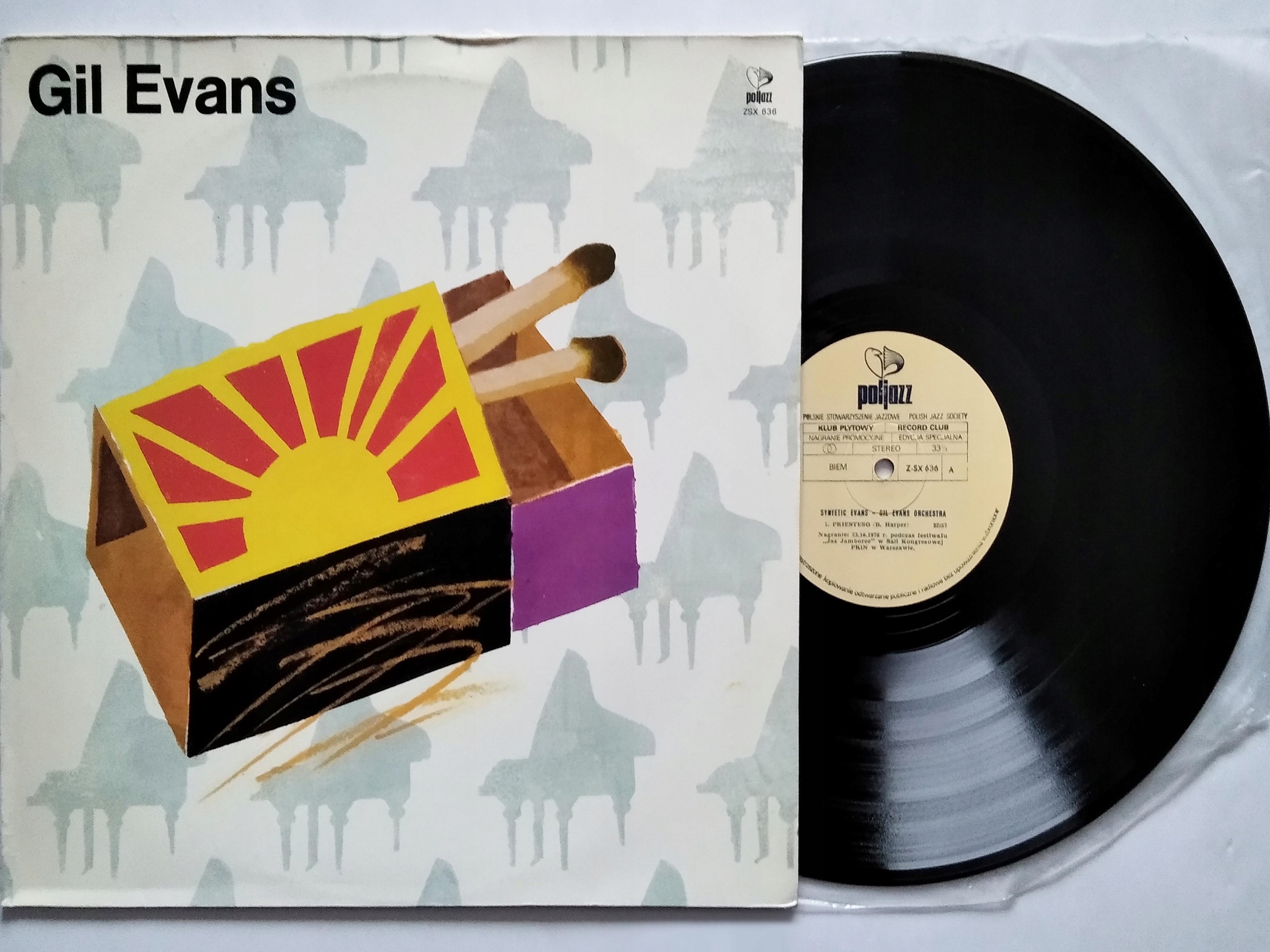 Gil Evans Syntetic Evans Jazz Jamboree 1976 Nm-