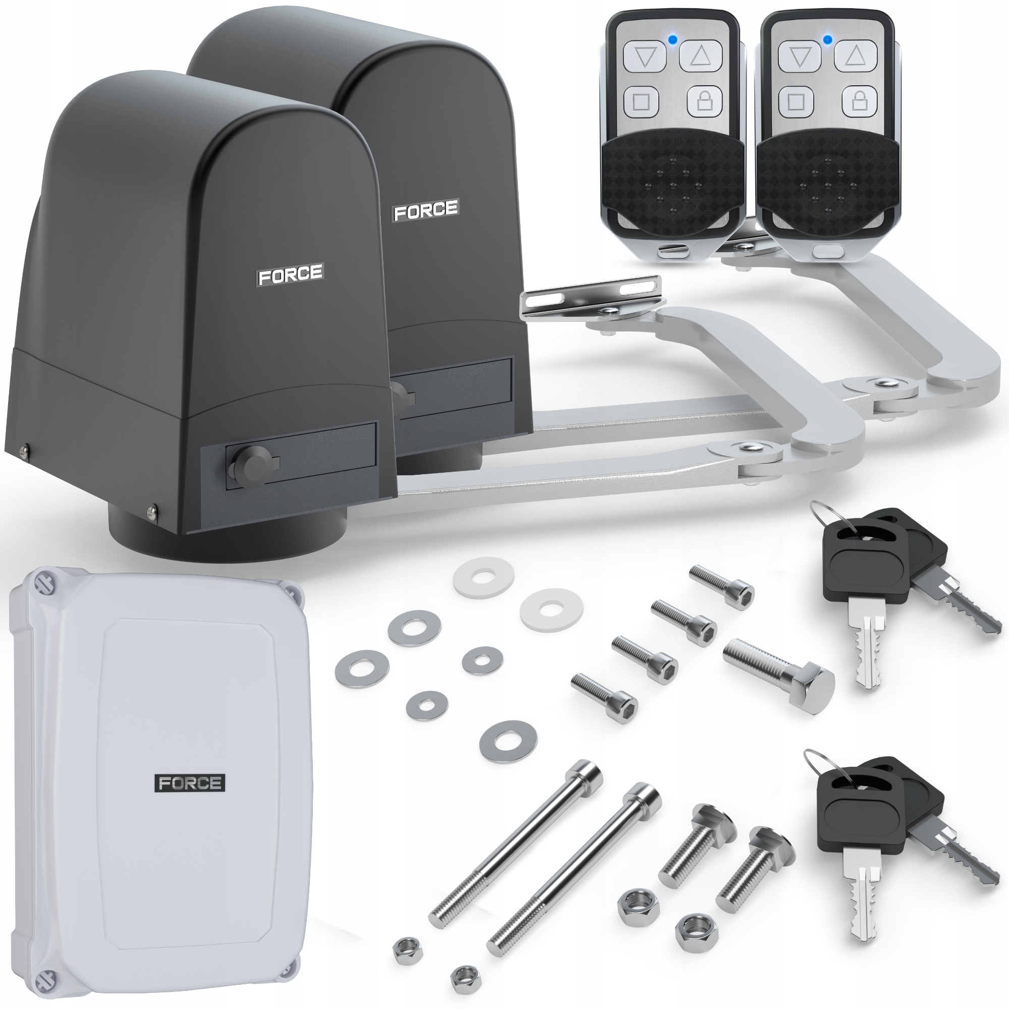 Sada Pro Křídlové Brány Force V300 Ls Do 3 M S Koncovkami