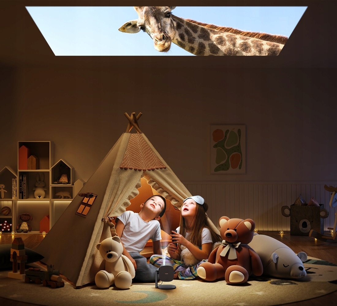 Rzutnik Projektor Przenośny Rozdzielczość 2K DLP XGIMI MoGo 2 Pro + Pilot Kolor czarny