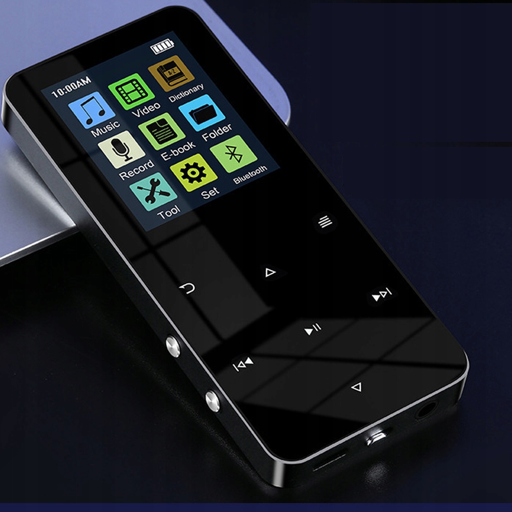 ODTWARZACZ MUZYCZNY MP3 BLUETOOTH PRZENOŚNY CYFROWY ODTWARZACZ AUDIO 16 GB Model ODTWARZACZ MUZYCZNY