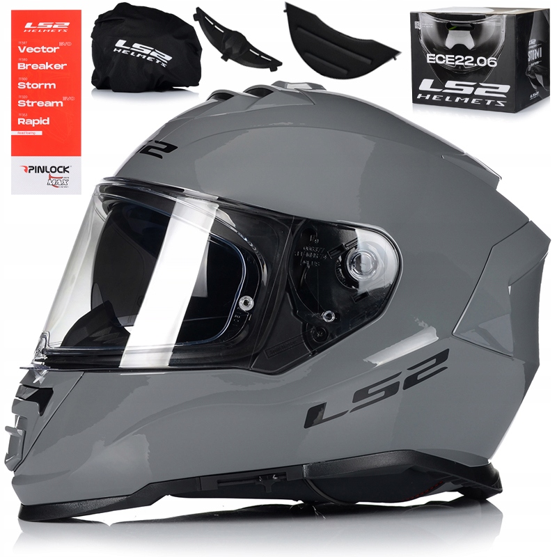 Motocyklová Prilba LS2 FF800 Storm II Nardo Pinlock Blenda Ecer 22.06