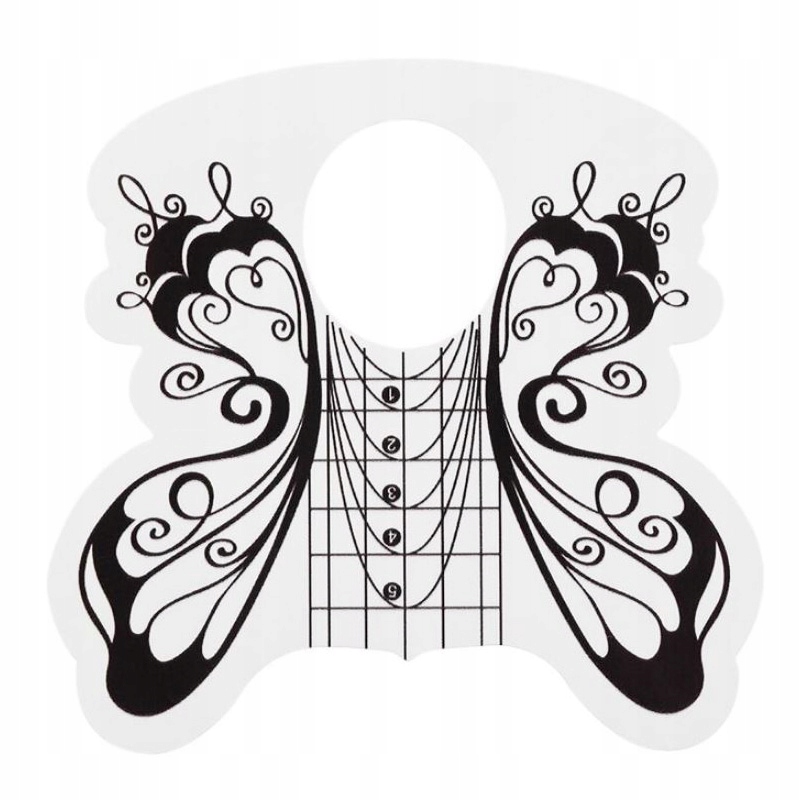 FORMY DO PRZEDŁUŻANIA PAZNOKCI SZABLONY 500 SZT. Marka La Diosa