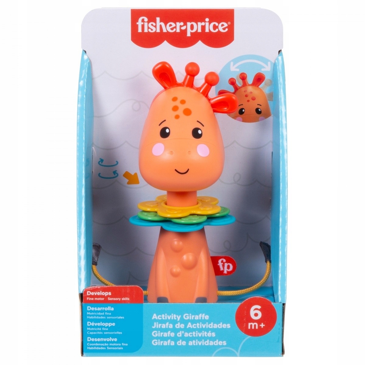 

Fisher-Price Aktywizująca żyrafka GWL65