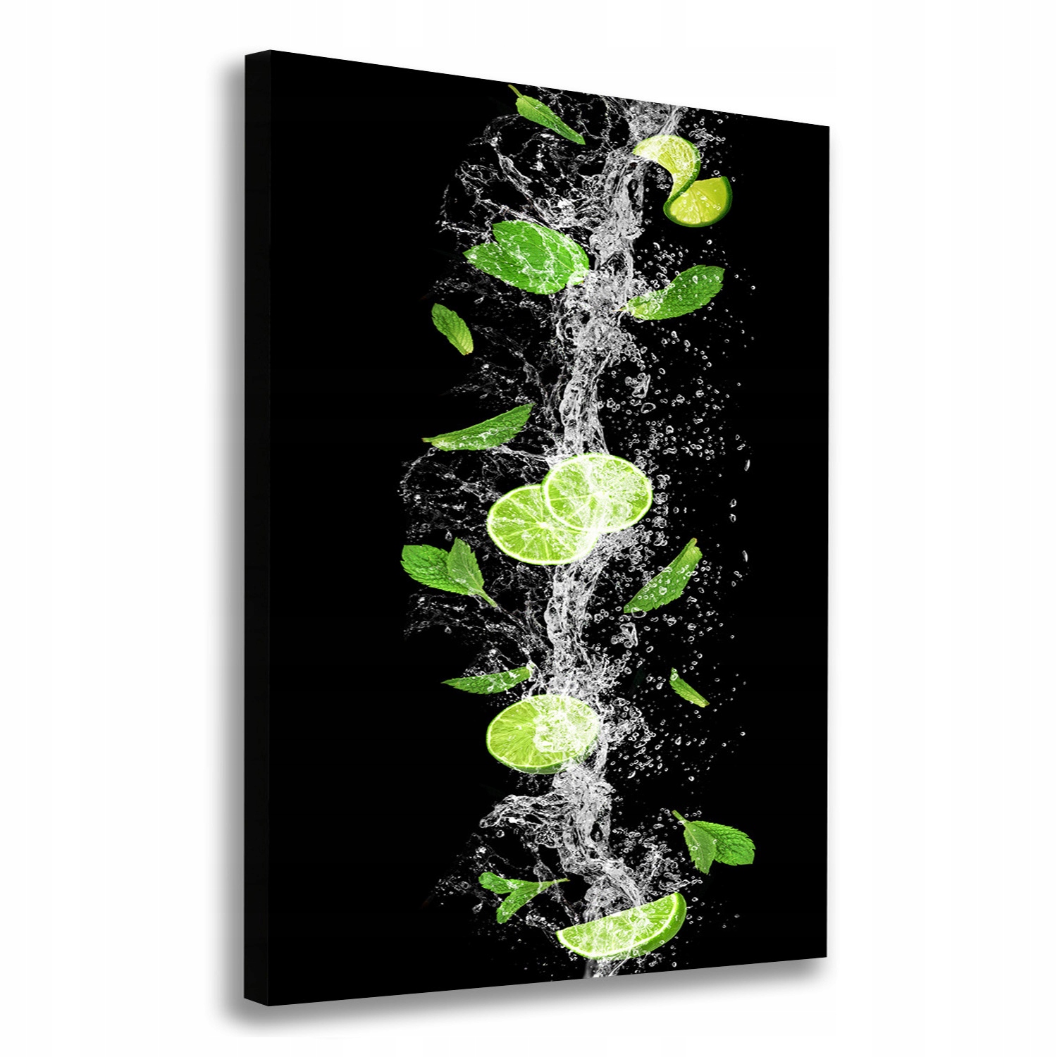 

Nowoczesny obraz canvas na ramie Limonki 70x100 cm