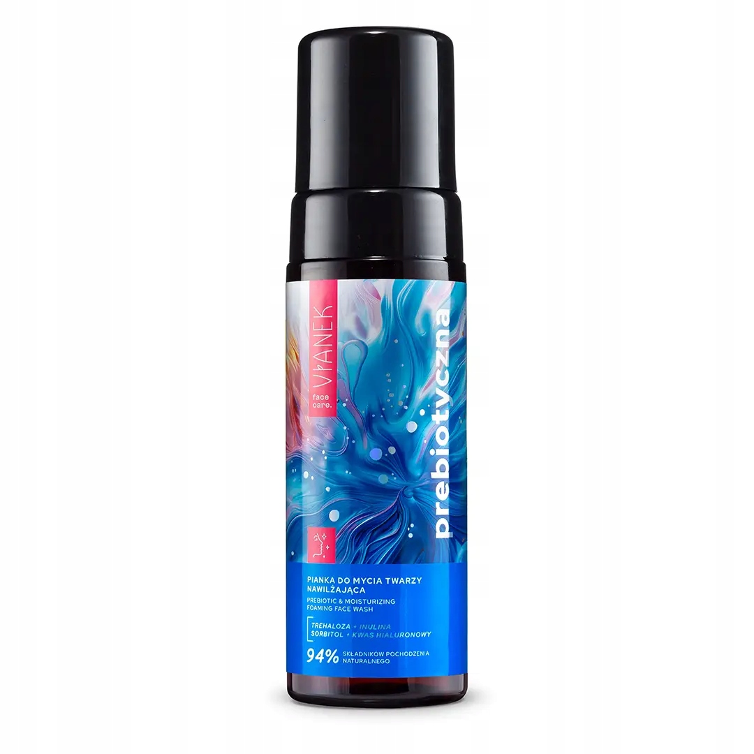 Vianek Prebiotická hydratační čisticí pěna na obličej 150 ml