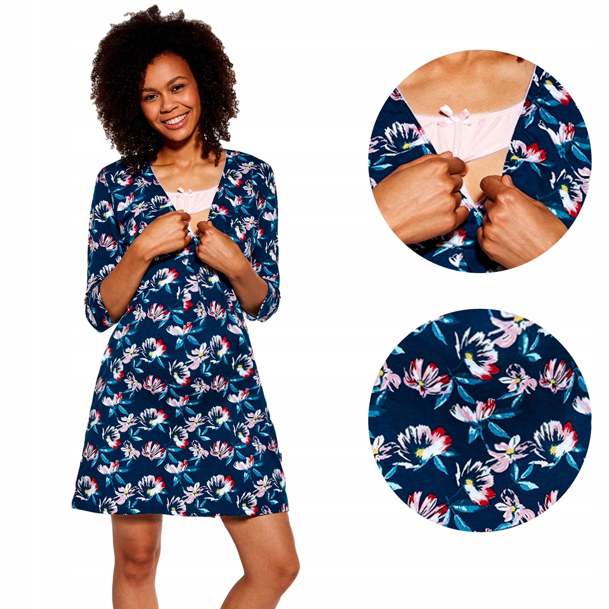 

Koszula nocna ciążowa do karmienia Xoxoxo XL