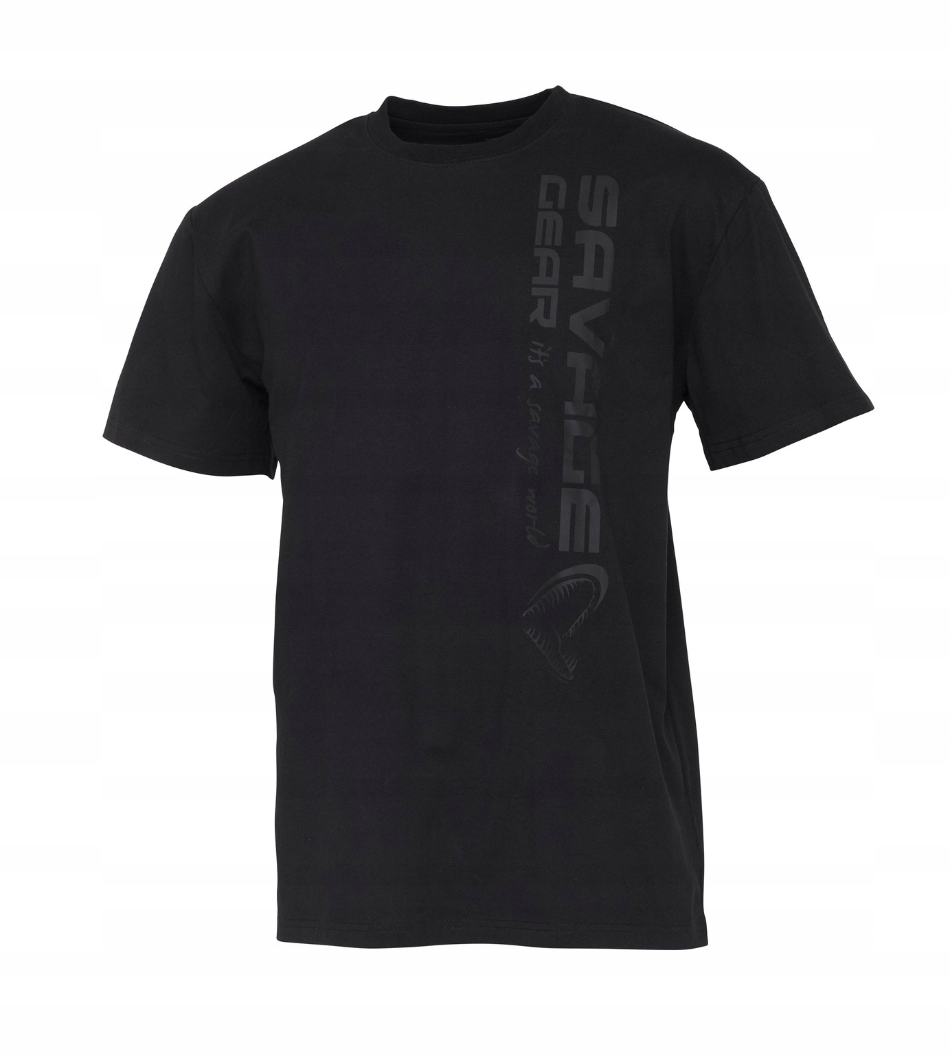 Tričko S Krátkým Rukávem Savage Gear S Vertikálním Logem Tee-m