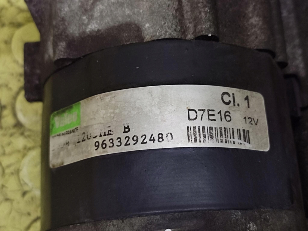 PEUGEOT 206 starter 9633292480