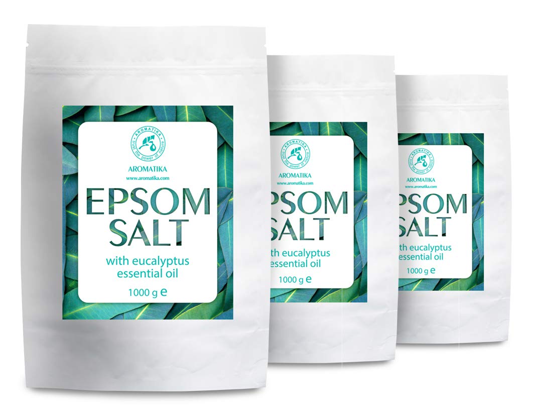 Aromatika Epsomský Eukalyptus 3 Kg Minerály Aromaterapie Relaxační Koupel
