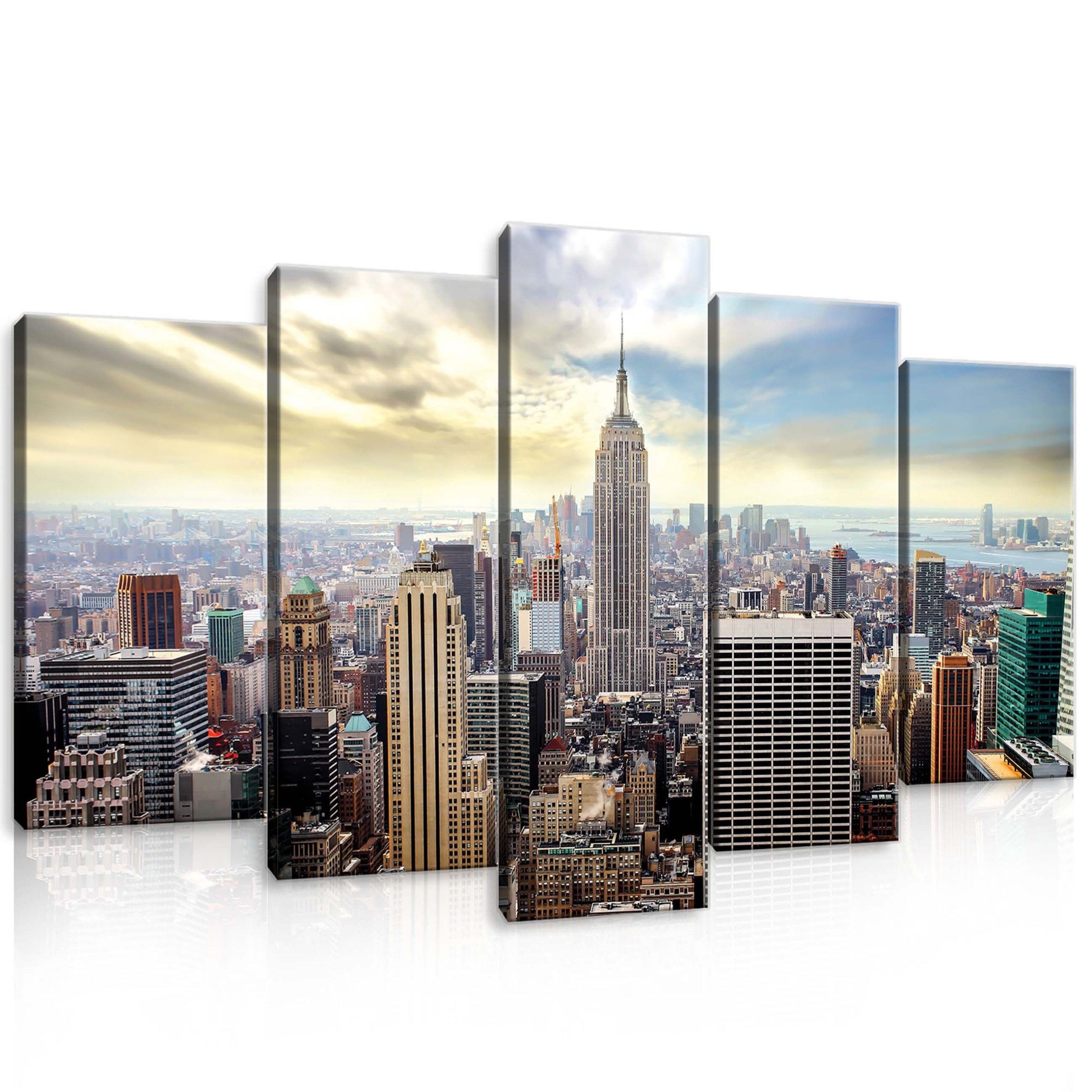Obraz 100x60 New York Manhattan Empire State Building mrakodrapy