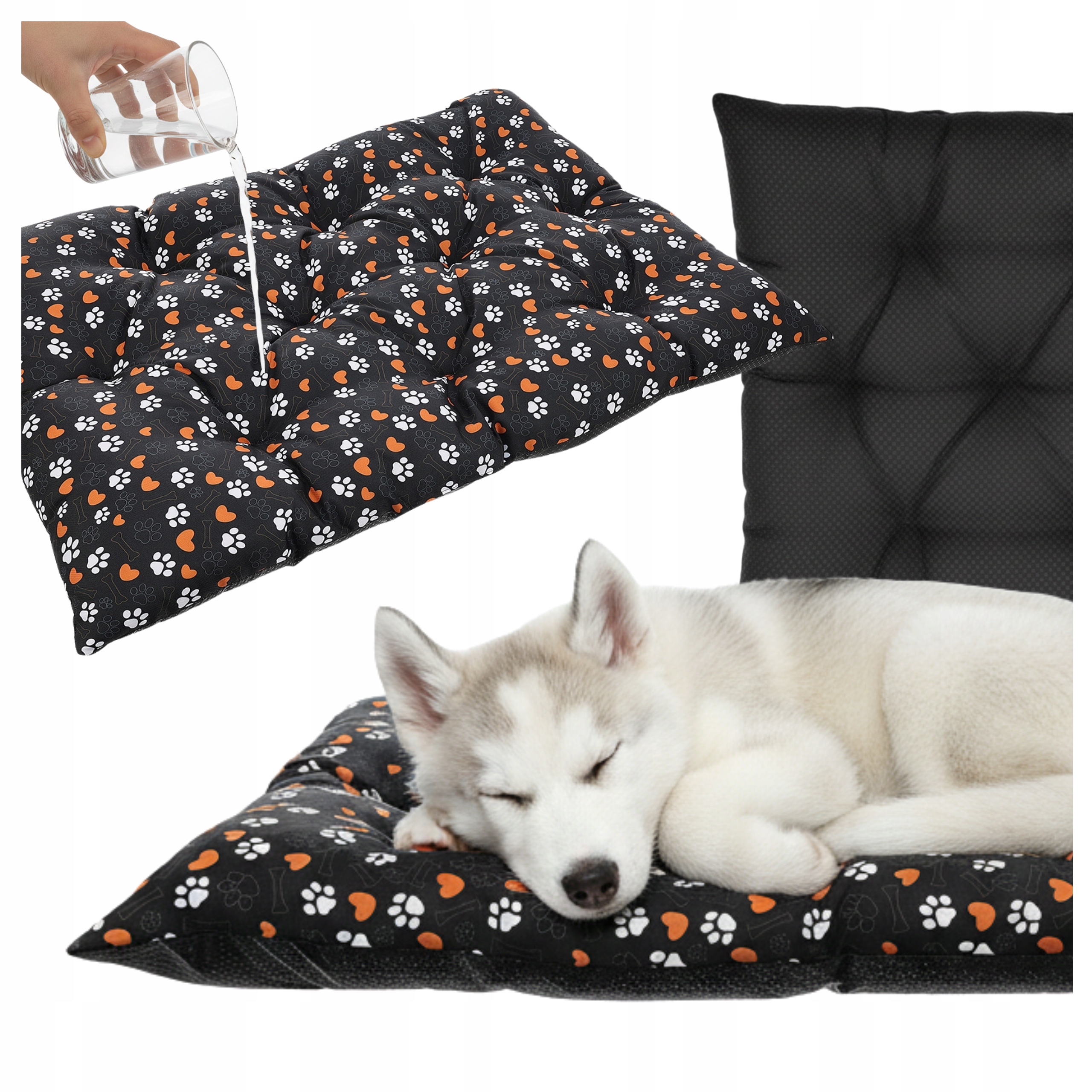 Levně Pelíšek pro psa kočku Matrace Polštář 100x70 Vodotěsná podložka do auta