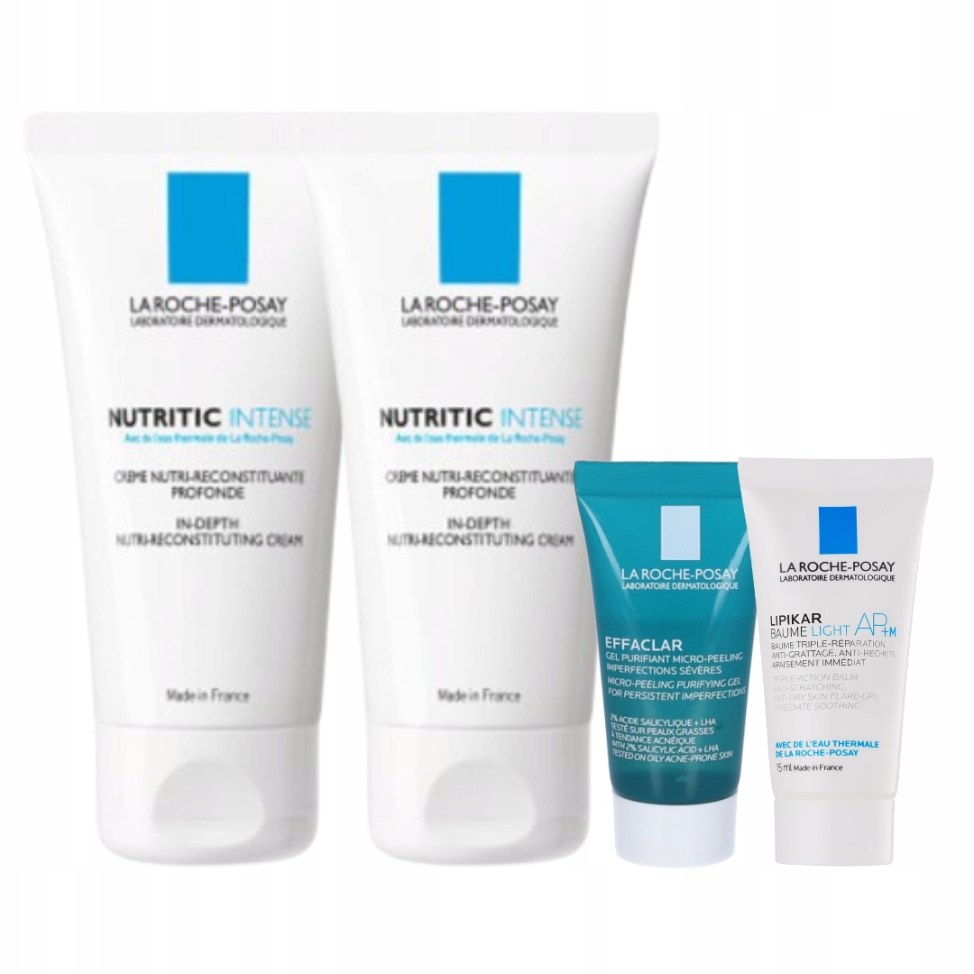 Krem regenerujący La Roche-Posay Nutitic Intense Tuba skóra sucha 50ml 2Pak