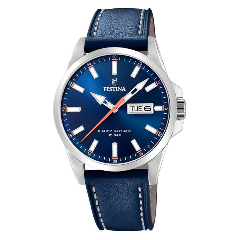 Pánské Hodinky Festina F20358-3, modrý řemínek