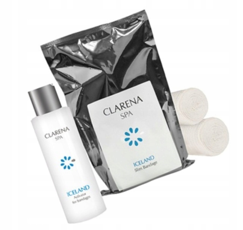 Clarena Iceland Slim Bandaż Wyszczuplający Redukcja Cellulitu Ujędrnienie