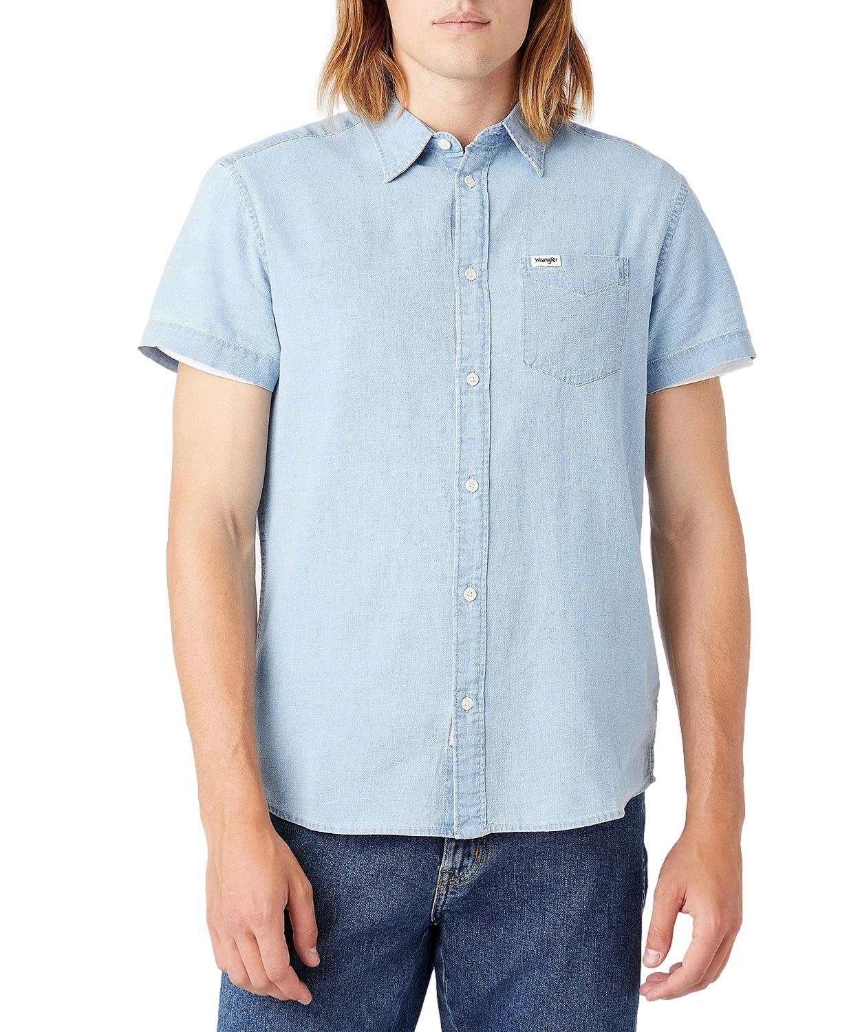 

Koszula Wrangler 1PKT Shirt W5J1LOX4E Light Indi M