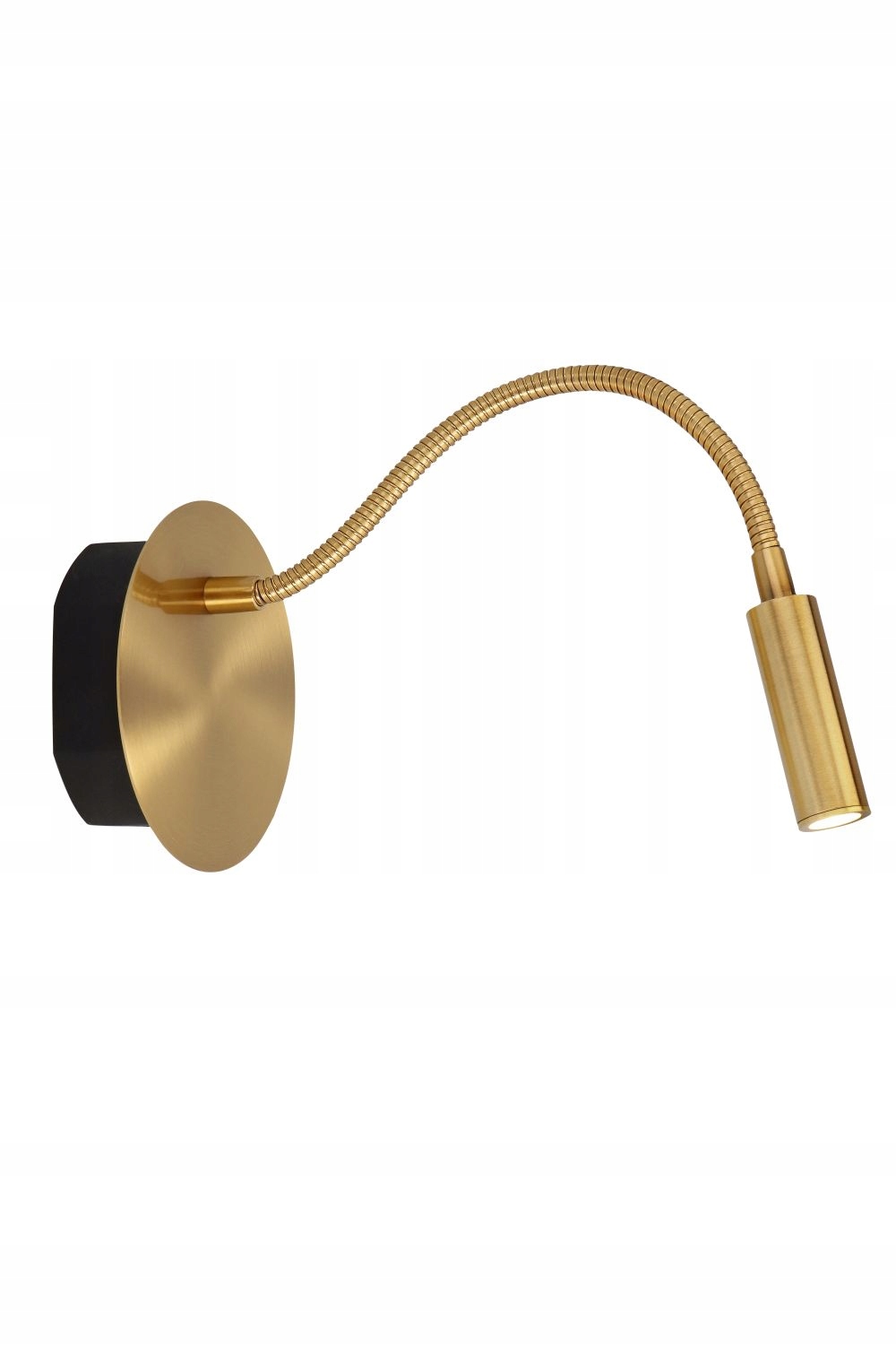 Nástěnné svítidlo nastavitelné Led zlaté elastické rameno pro čtení Lucide