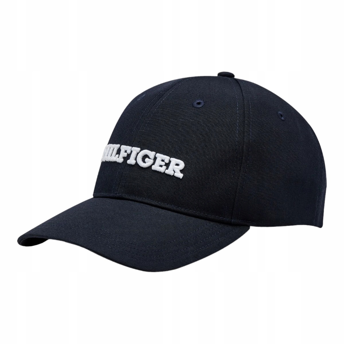 Tommy Hilfiger Kšiltovka Th Monotype Canvas 6 Panel Cap Tmavě Modrá