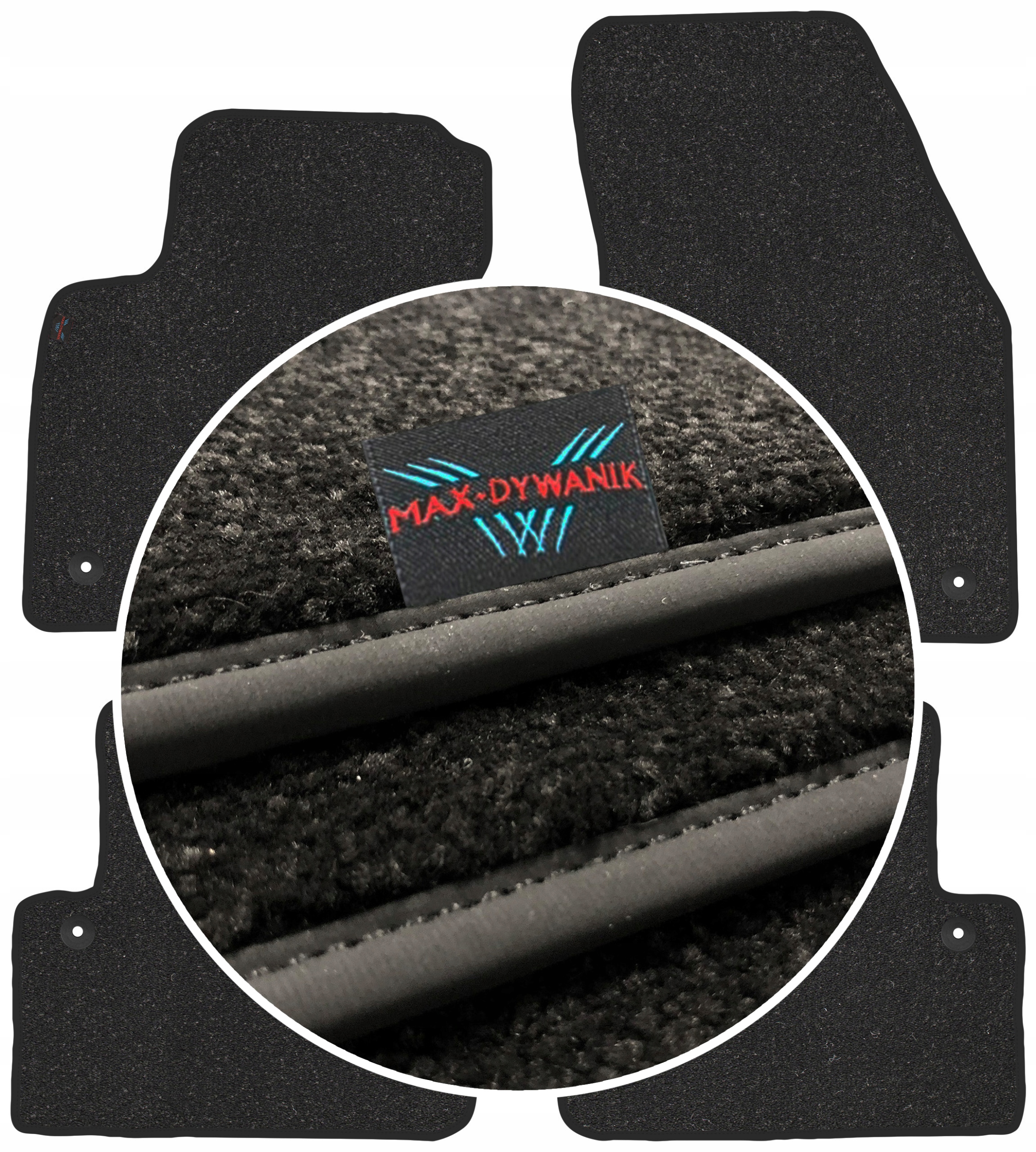 Volvo S40 II 2004-2012 Velurové stěrače do auta